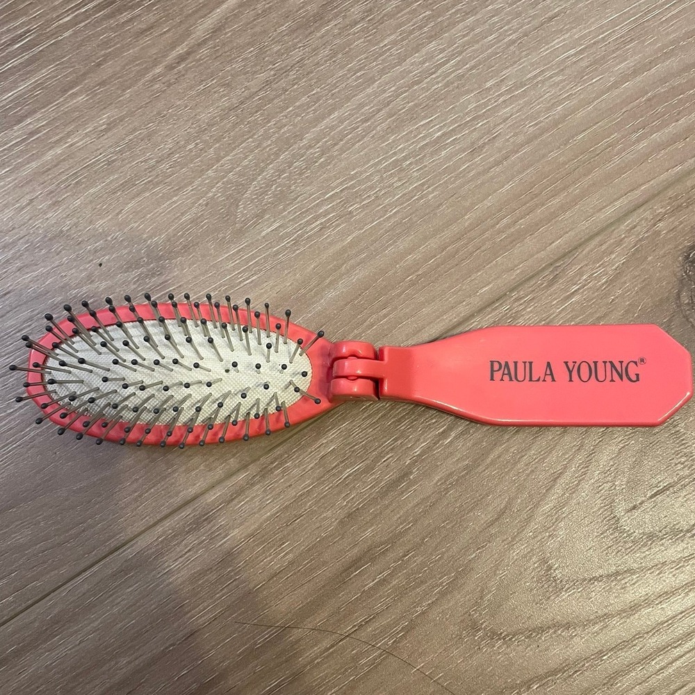 Vintage Paula young‎ collapsible hairbrush